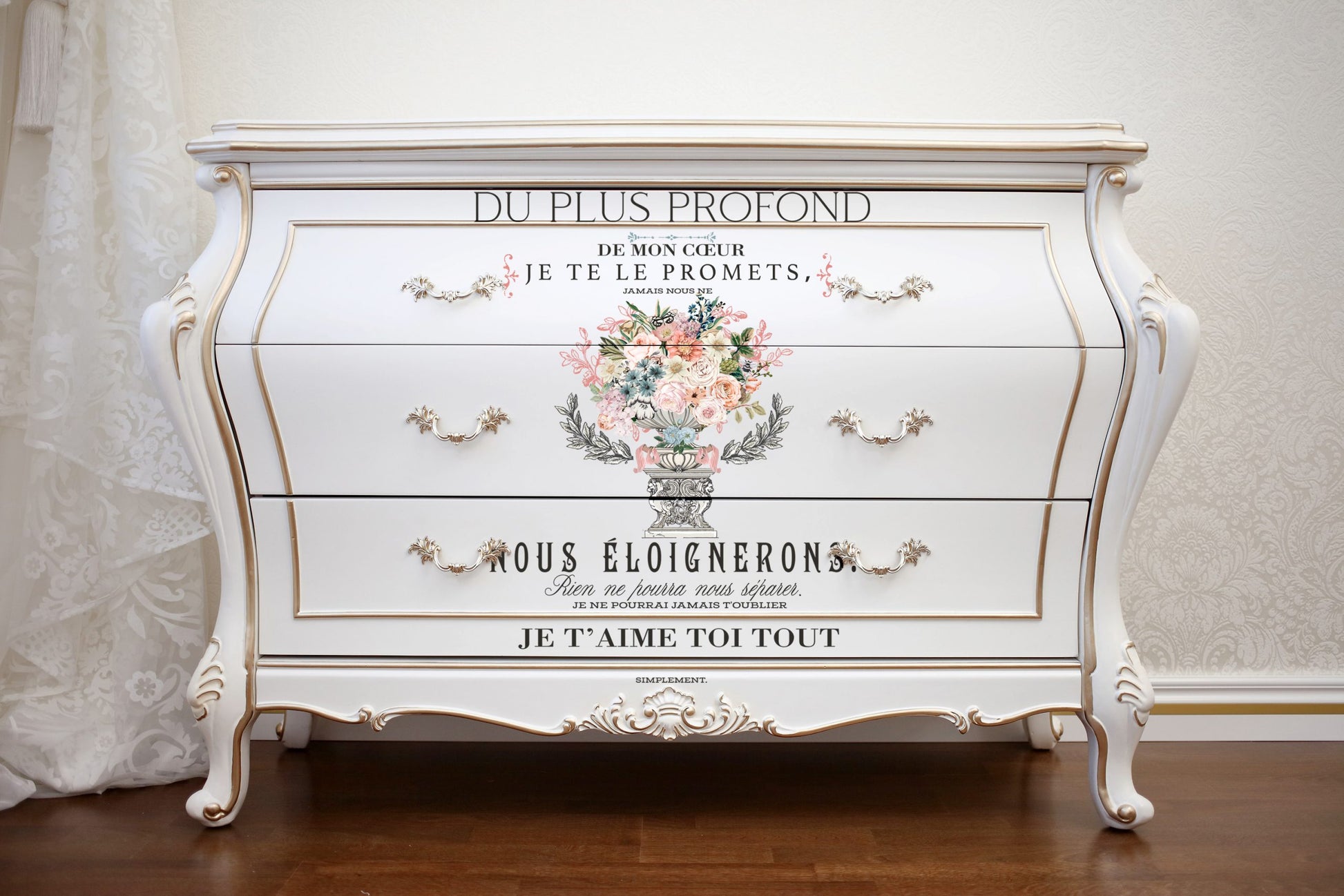 Shop Royal Bouquet Floral ReDesign with Prima Rub on Transfer