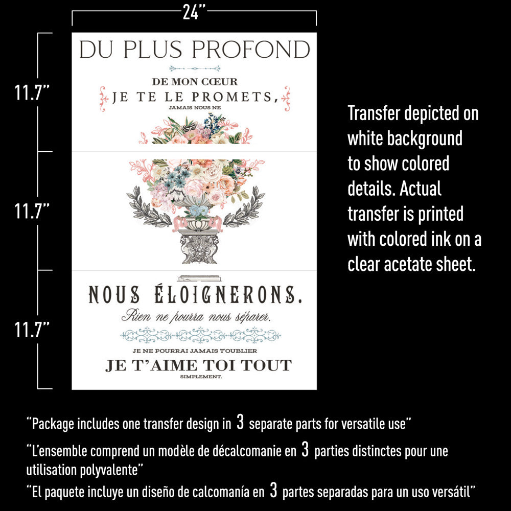Shop Royal Bouquet Floral ReDesign with Prima Rub on Transfer