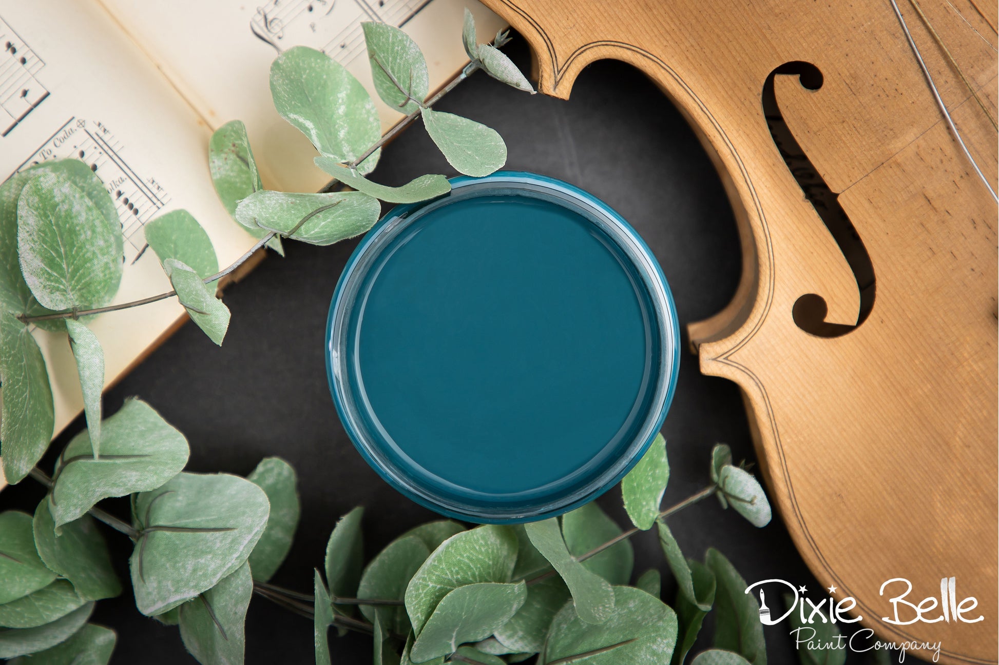 gray blue Dixie Belle Antebellum Blue Chalk Paint