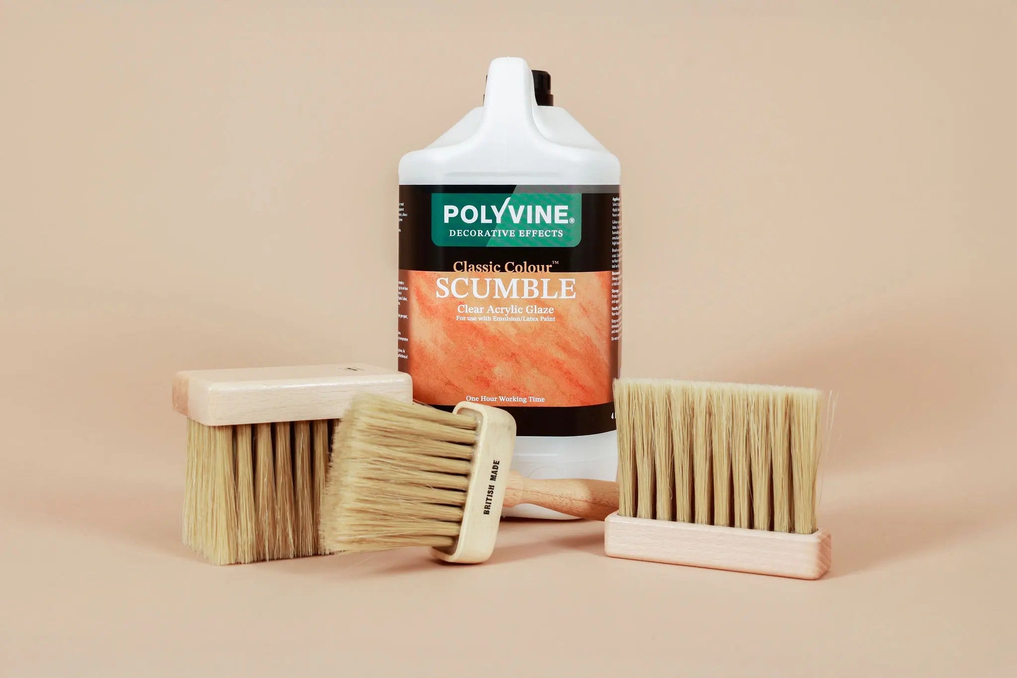 Polyvine Classic Colour Scumble – 1 Hour Open Time Glaze, 1L, 2L, 4L