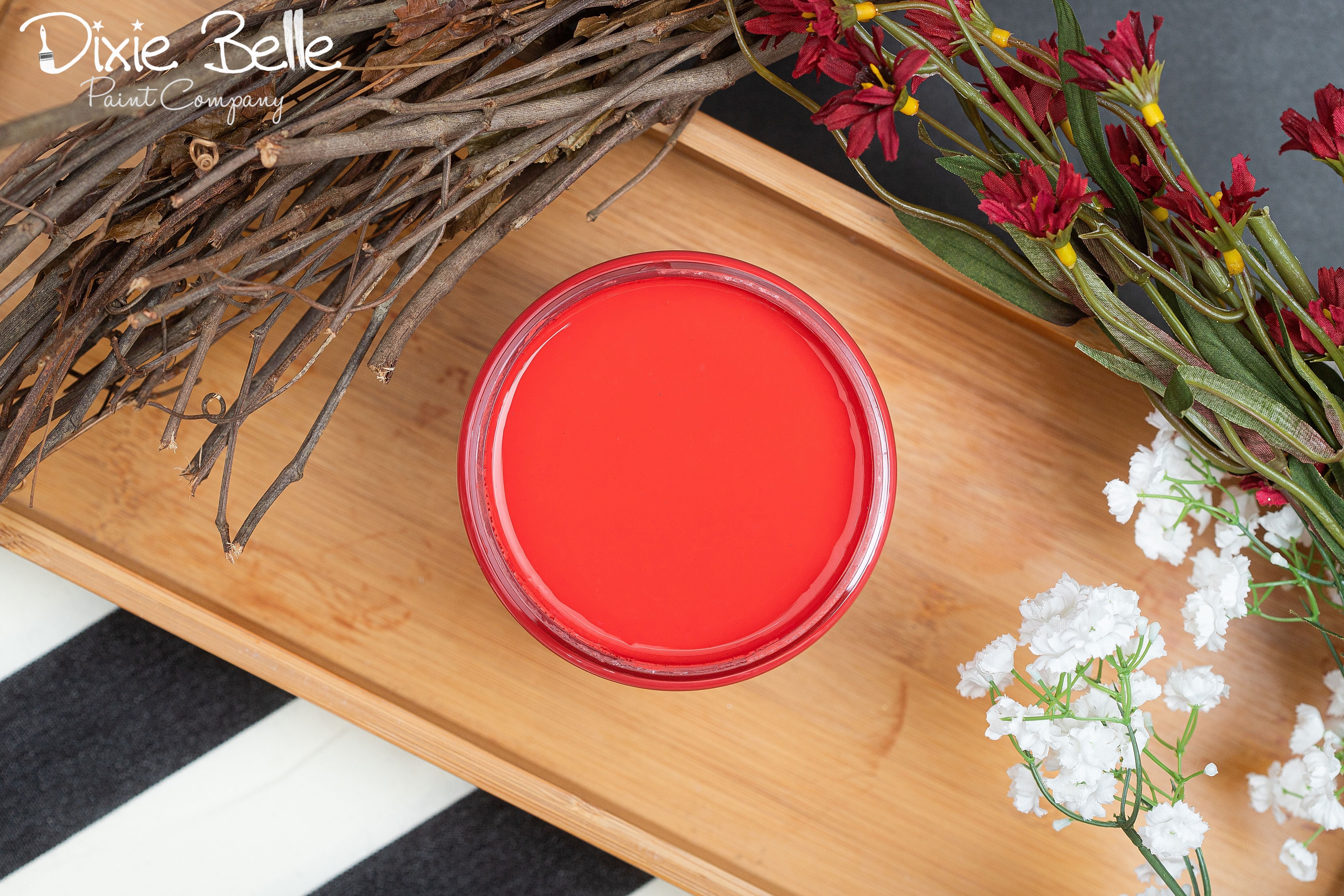 Dixie Belle Chalk Mineral Paint - Honky Tonk Red