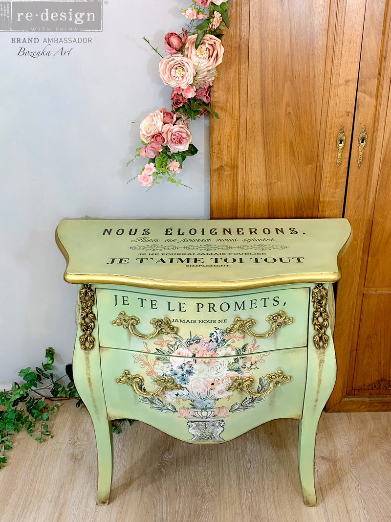 Shop Royal Bouquet Floral ReDesign with Prima Rub on Transfer